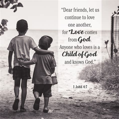 1 John 4:7 MBBTAG;NIV .